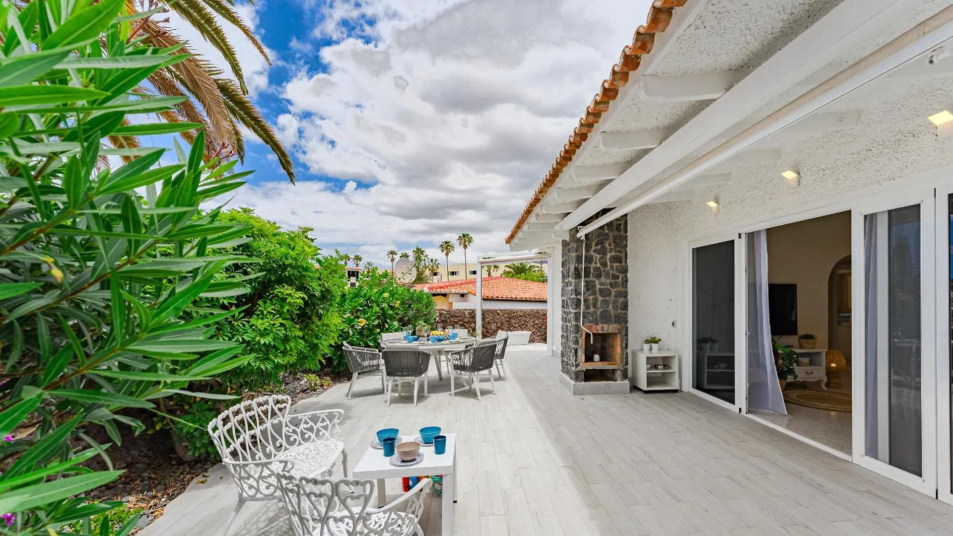 Private Holiday House With Ocean View Garden 7Min To Bahia Beach Costa Adeje 0*, Costa Adeje (Tenerife)