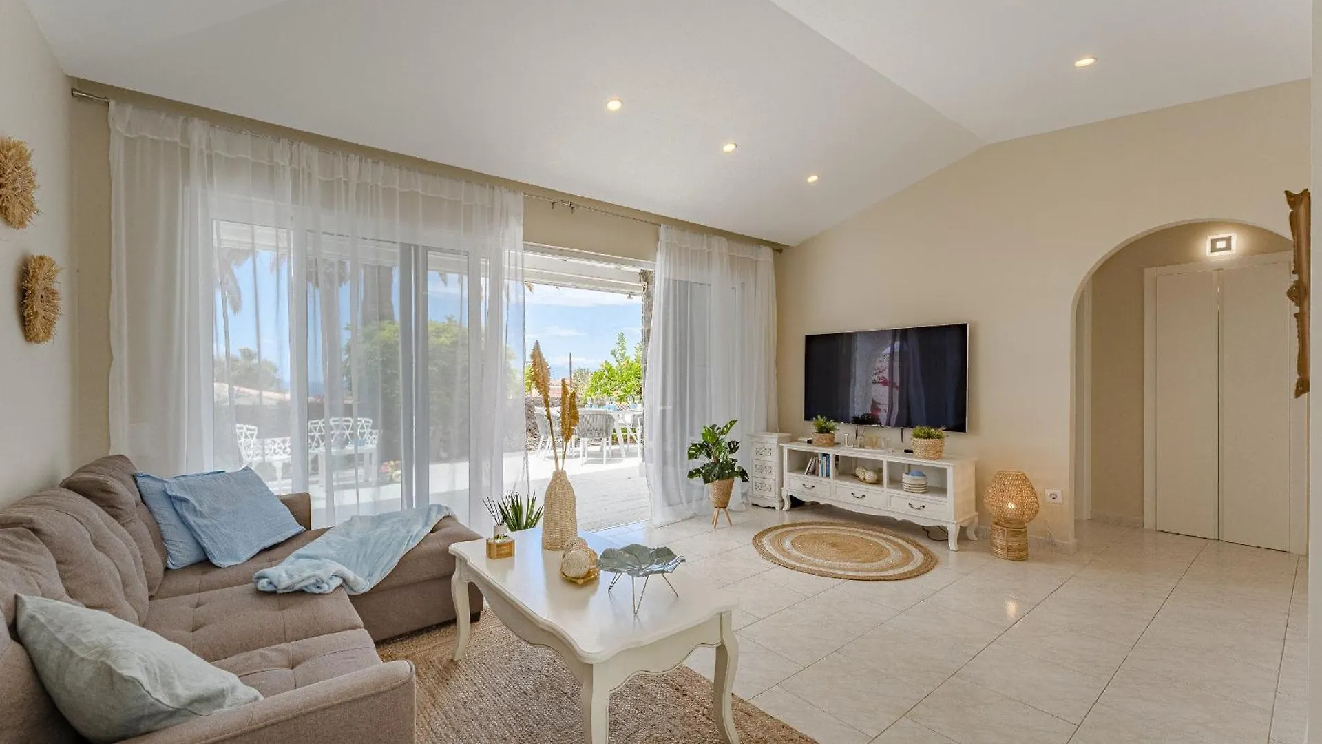 Holiday home Private Holiday House With Ocean View Garden 7Min To Bahia Beach Costa Adeje Spain